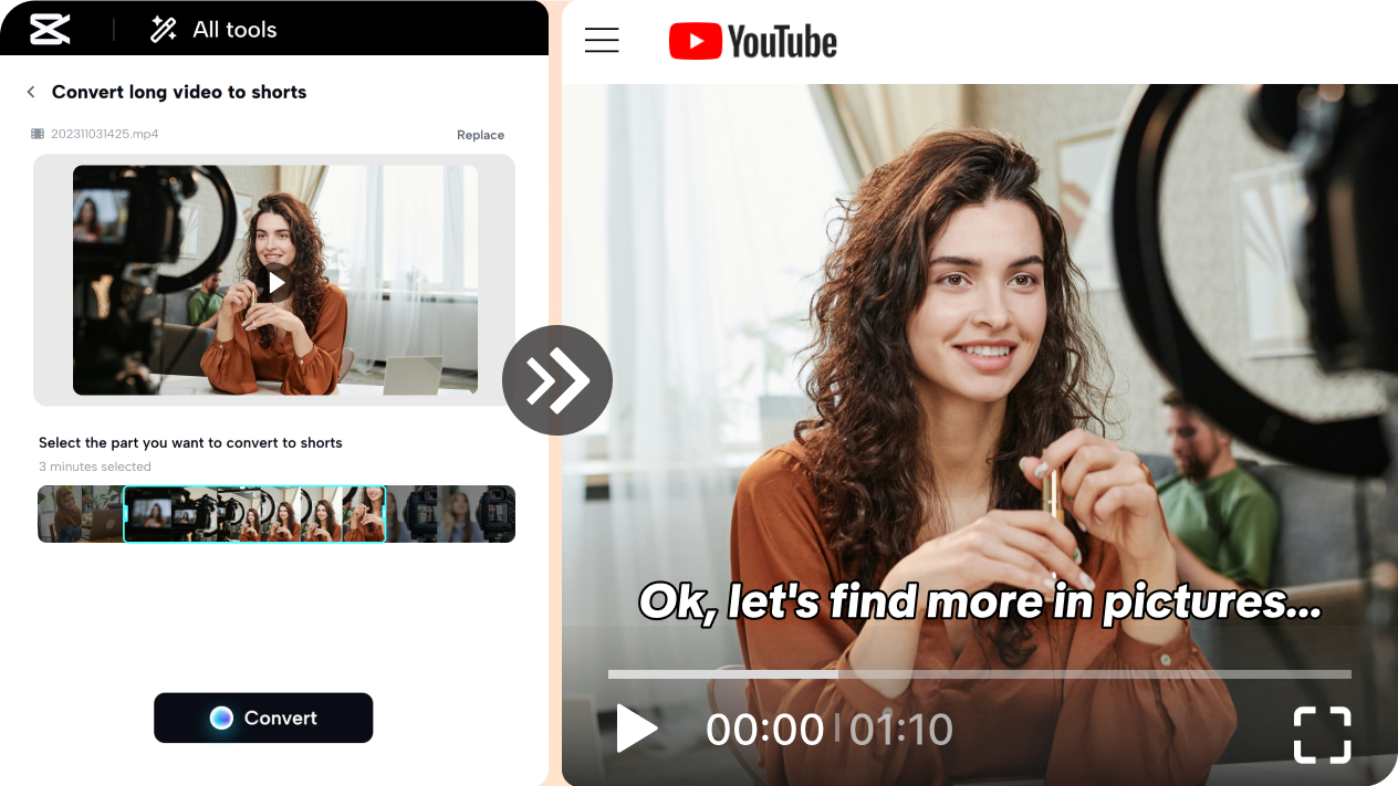 Transform Long Videos into YouTube Shorts with AI